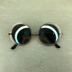 Mirrored Circle Sunglasses
